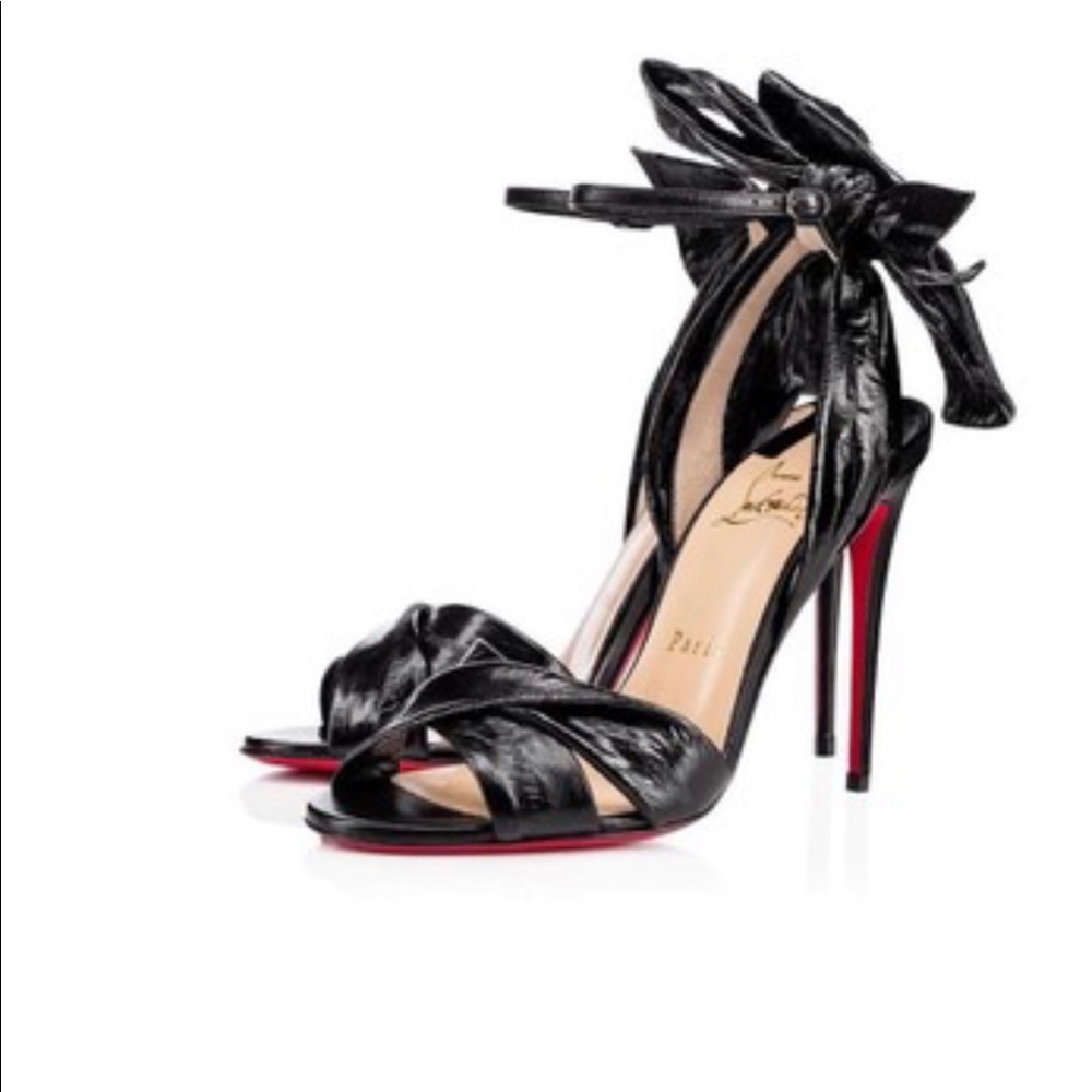 Christian Louboutin Marylineska 100 Bow He…